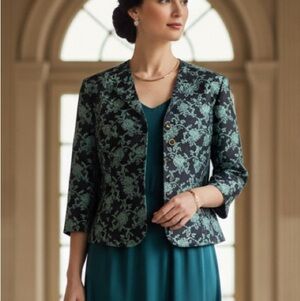 Valerie Stevens peplum cut jacket popular style rare color